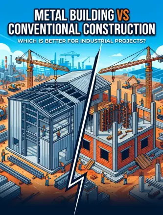 Metal Building vs Conventional Construction: Which Is Better for Industrial Projects?