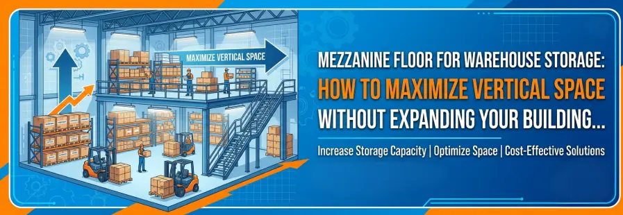 Mezzanine Floor for Warehouse Storage: How to Maximize Vertical Space Without Expanding Your Building