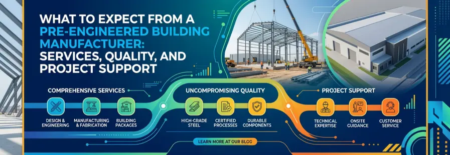 What to Expect from a Pre-Engineered Building Manufacturer: Services, Quality, and Project Support