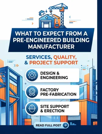 What to Expect from a Pre-Engineered Building Manufacturer: Services, Quality, and Project Support