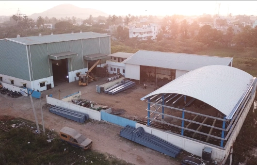 Our metal construction Total Area Facility Our metal construction Total Area Facility