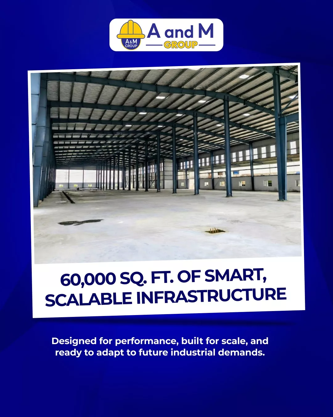 60000 sq.ft warehouse pre engineered building in Chennai